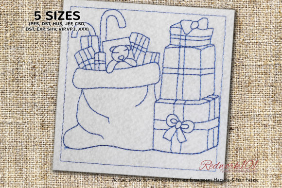 A Christmas Embroidery Design with Real Gift Appeal