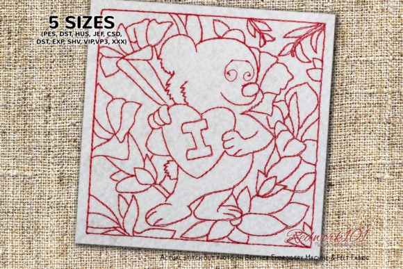 A Cute Teddy Bear Holding a Big Red Heart: A Designer's Review