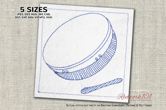 A Designer's Review of the Bodhran Irish Frame Drum Embroidery