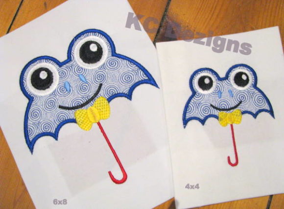 A Designer's Review of the Boy Frog Umbrella Embroidery Design
