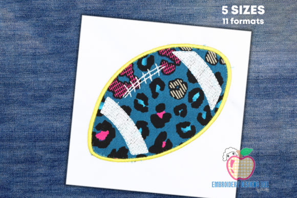 An Expert Review of an American Football Applique Design