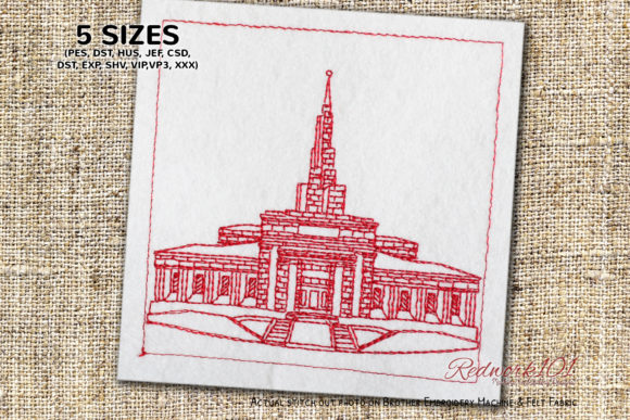 Apia Samoa Temple Bluework: A Designer's Gift Product Review