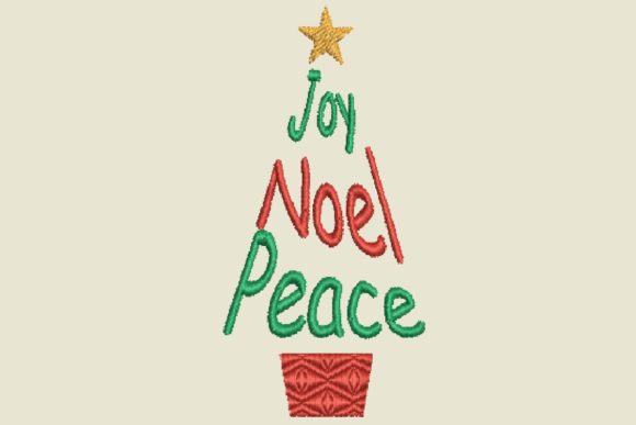Christmas Word Tree: A Boutique Designer's Embroidery Review