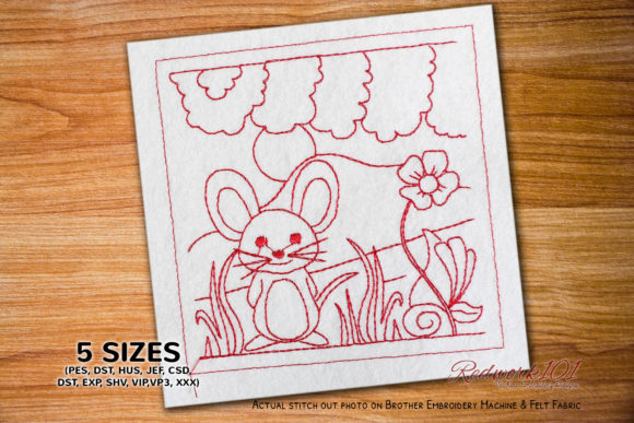 Cute-Mouse-Cartoon Lineart: An Embroidery Designer's Fair-Readiness Review