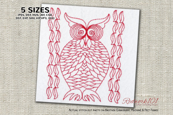 Evaluating the Owl Ornament Design for Your Embroidery Shop