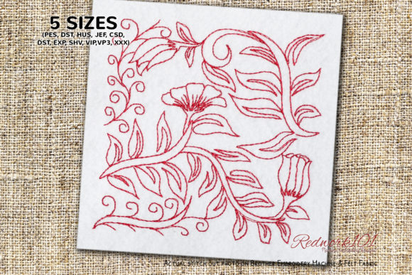 Primula Flower Swirls: A Seasonal Embroidery Review