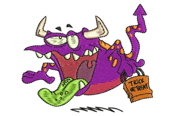 Scary Monster Embroidery: A Halloween Market Review
